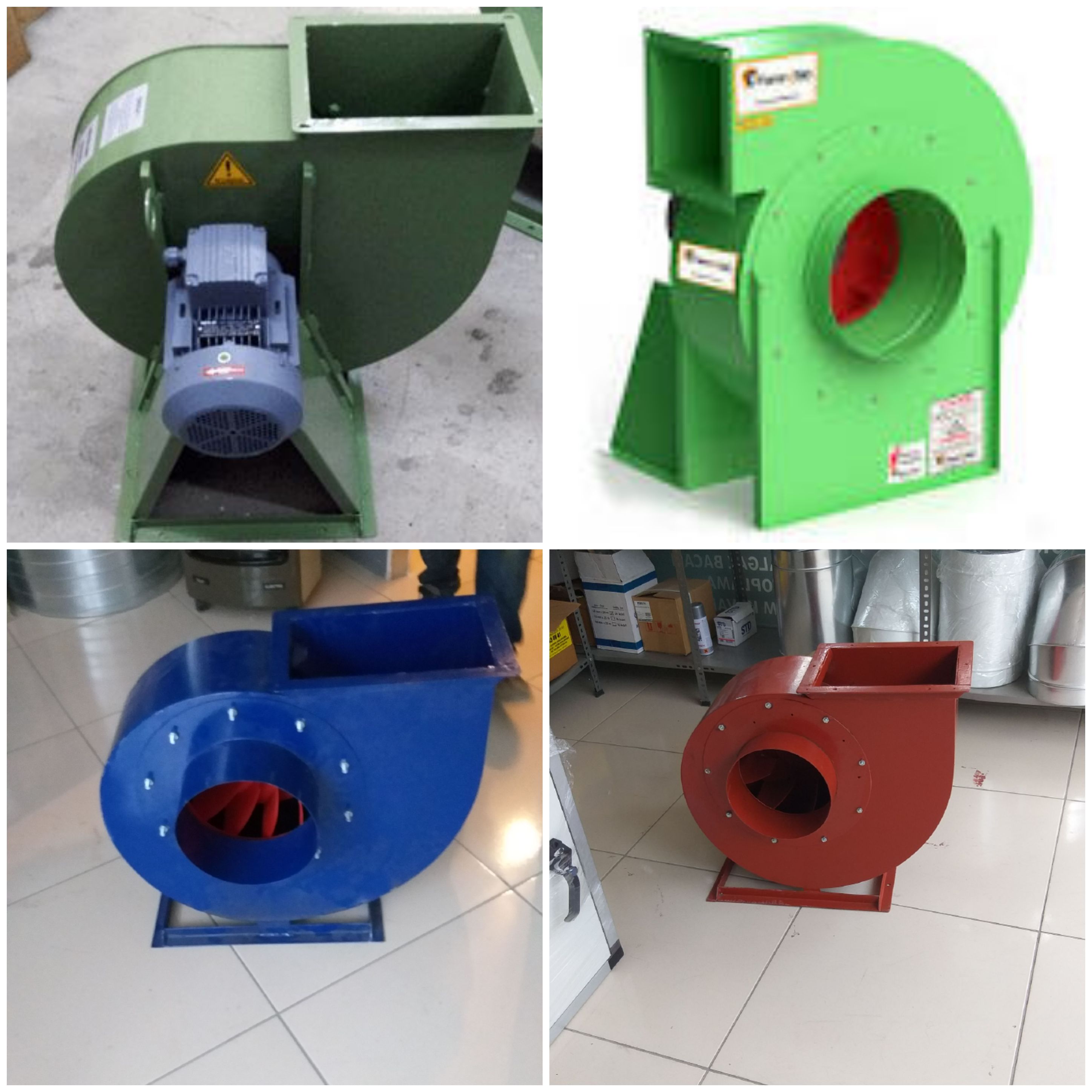 Salyangoz Fanlar (Öne Eğimli)